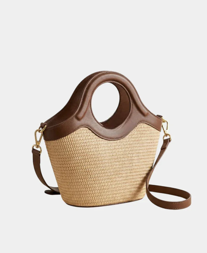 Alphonsine | Tas met gebreide look
