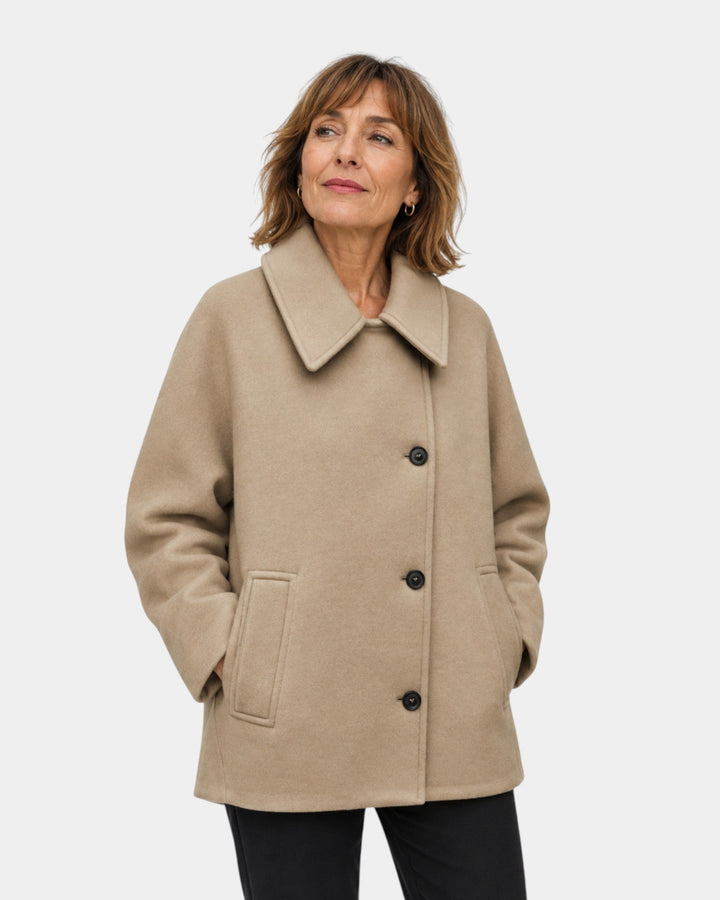 Harmélia | elegante korte mantel