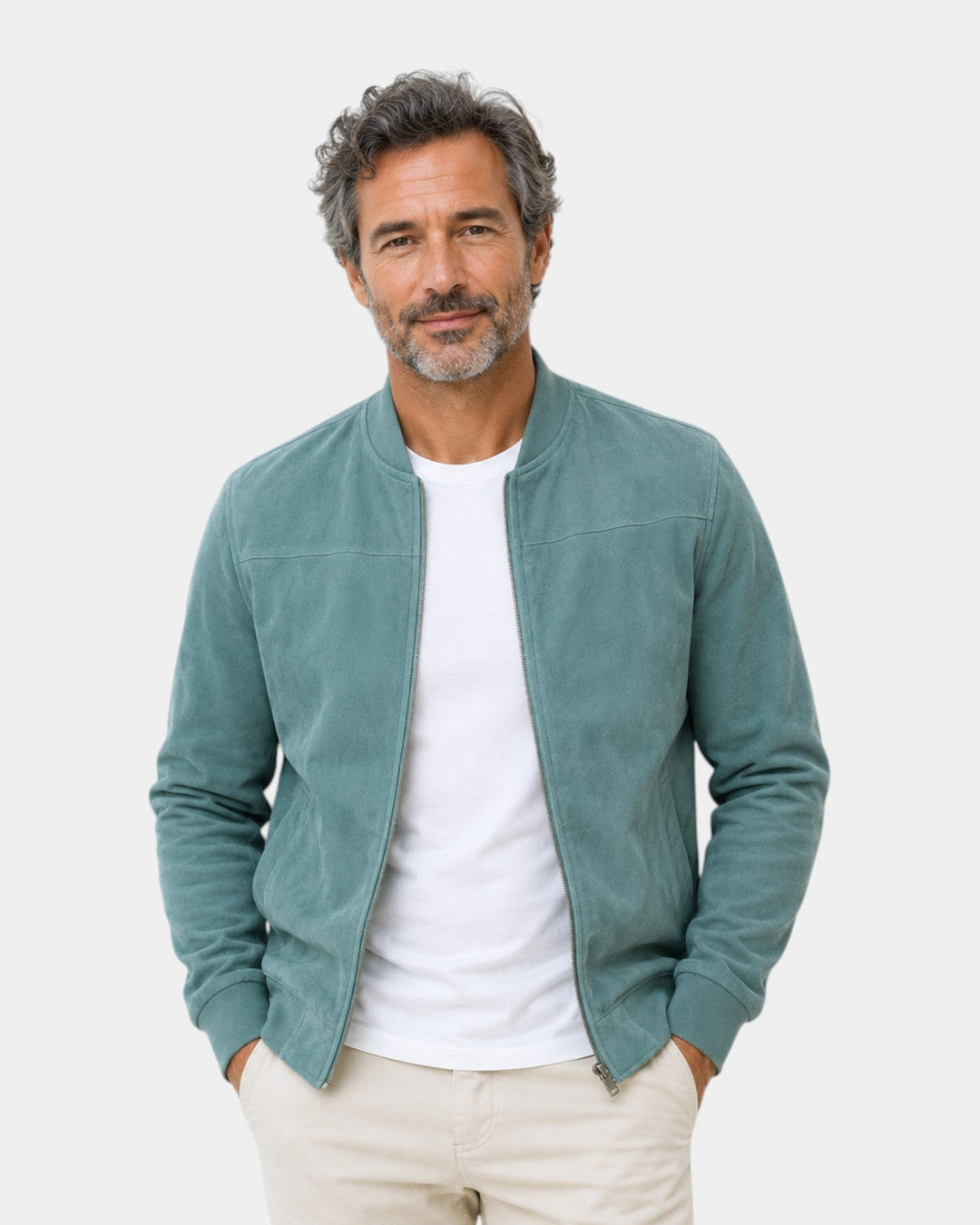 Adrian | Premium suède bomberjack