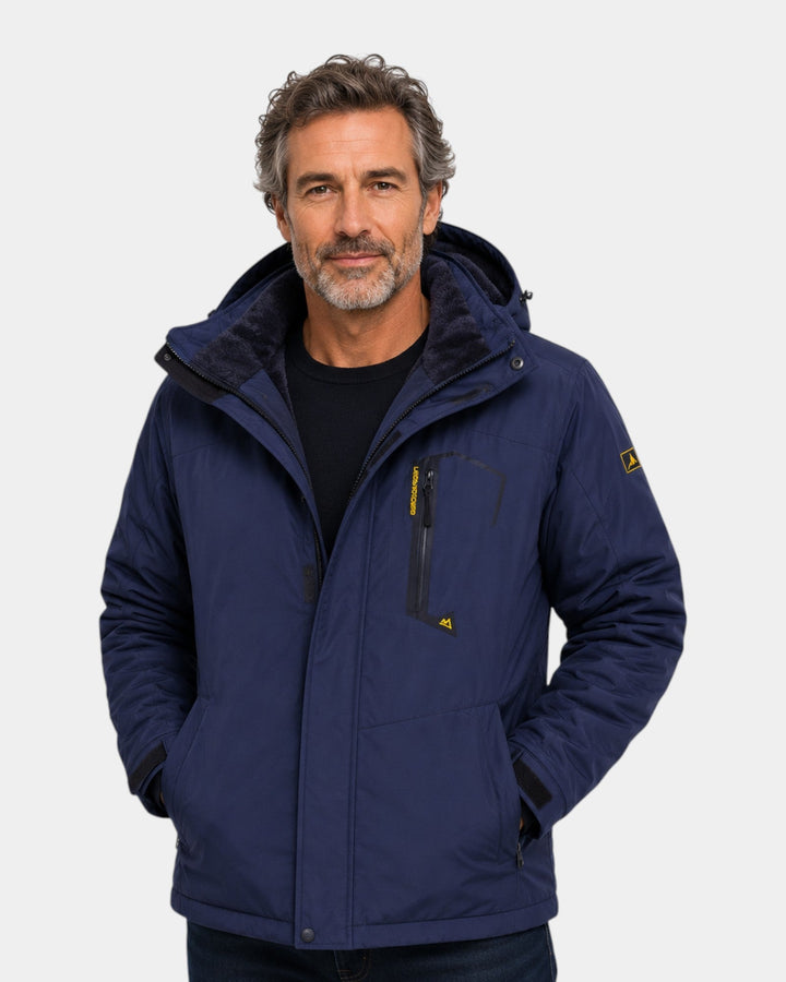 Stefan | Waterafstotende en winddichte winterjas