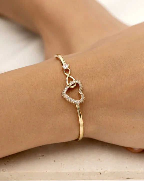 Aramburge | Infinity-hart armband