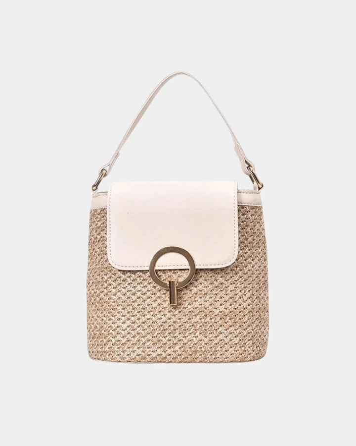 Arsinoé | Tas met gebreide look