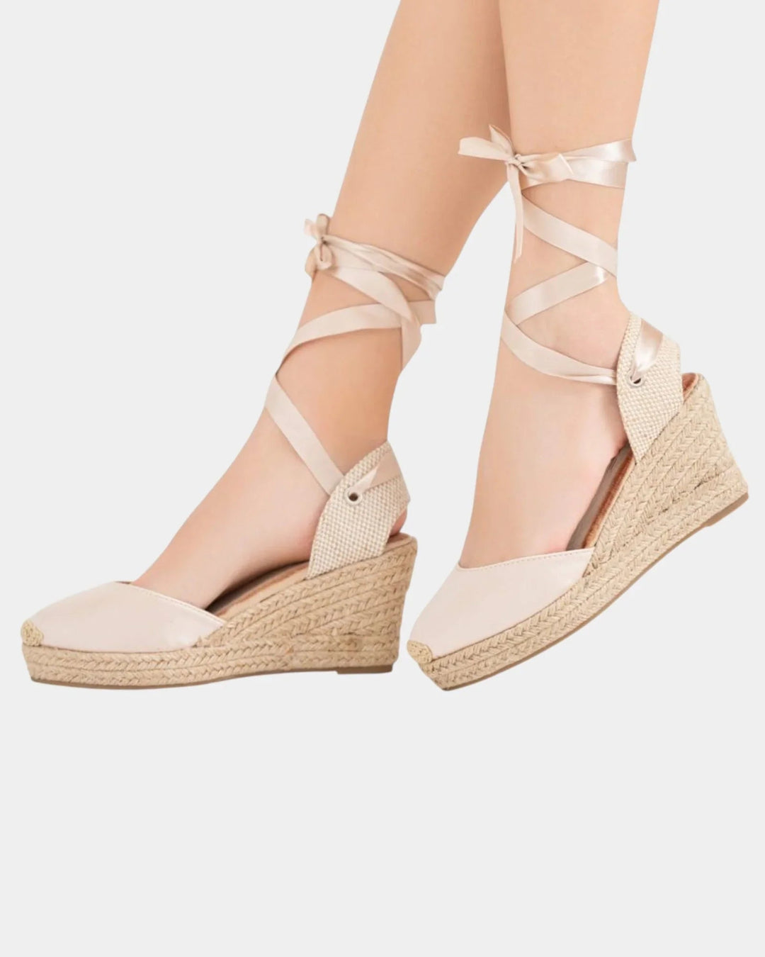 Denise | Espadrilles met hoge hak