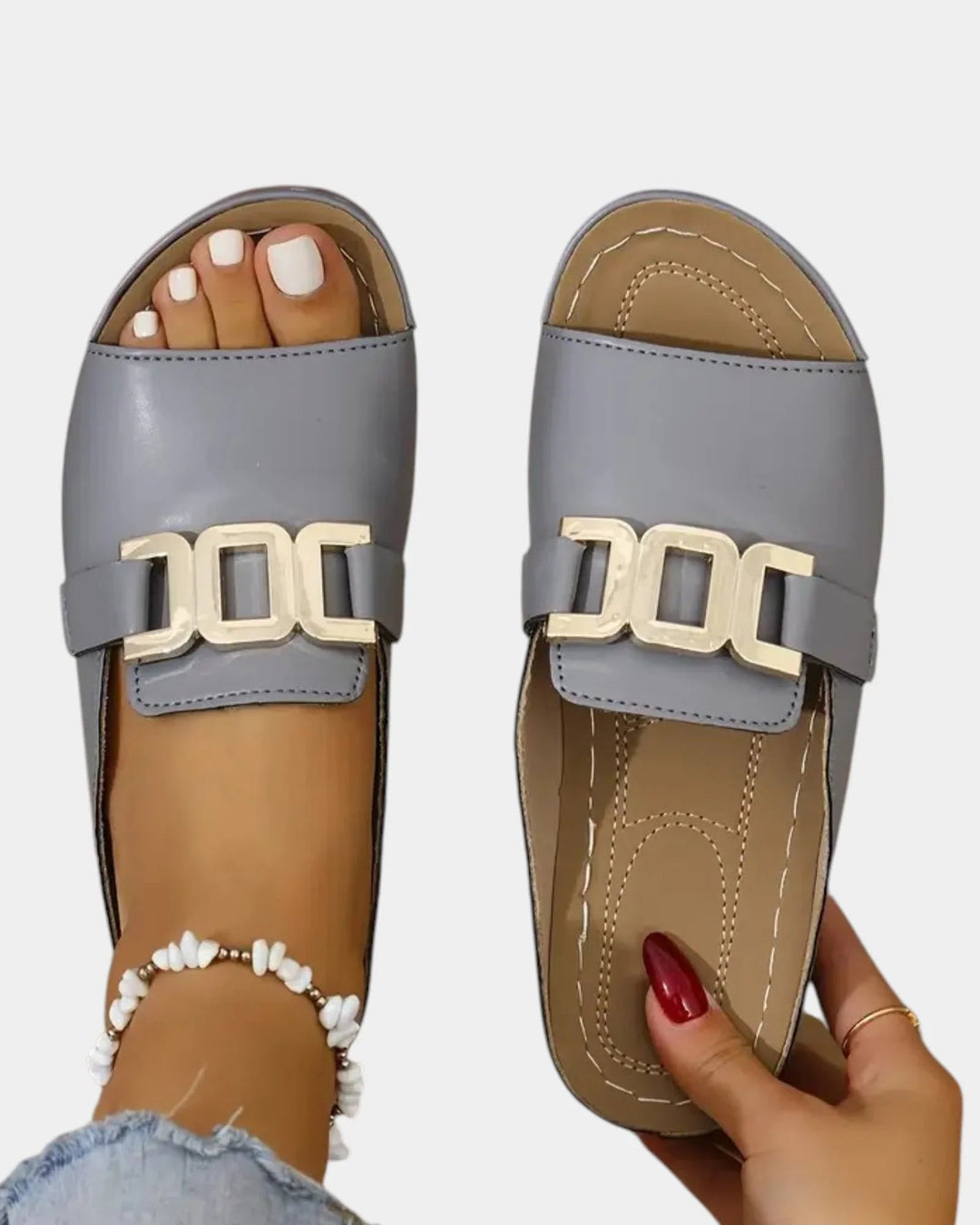 Aéliane | sandalen met gesp