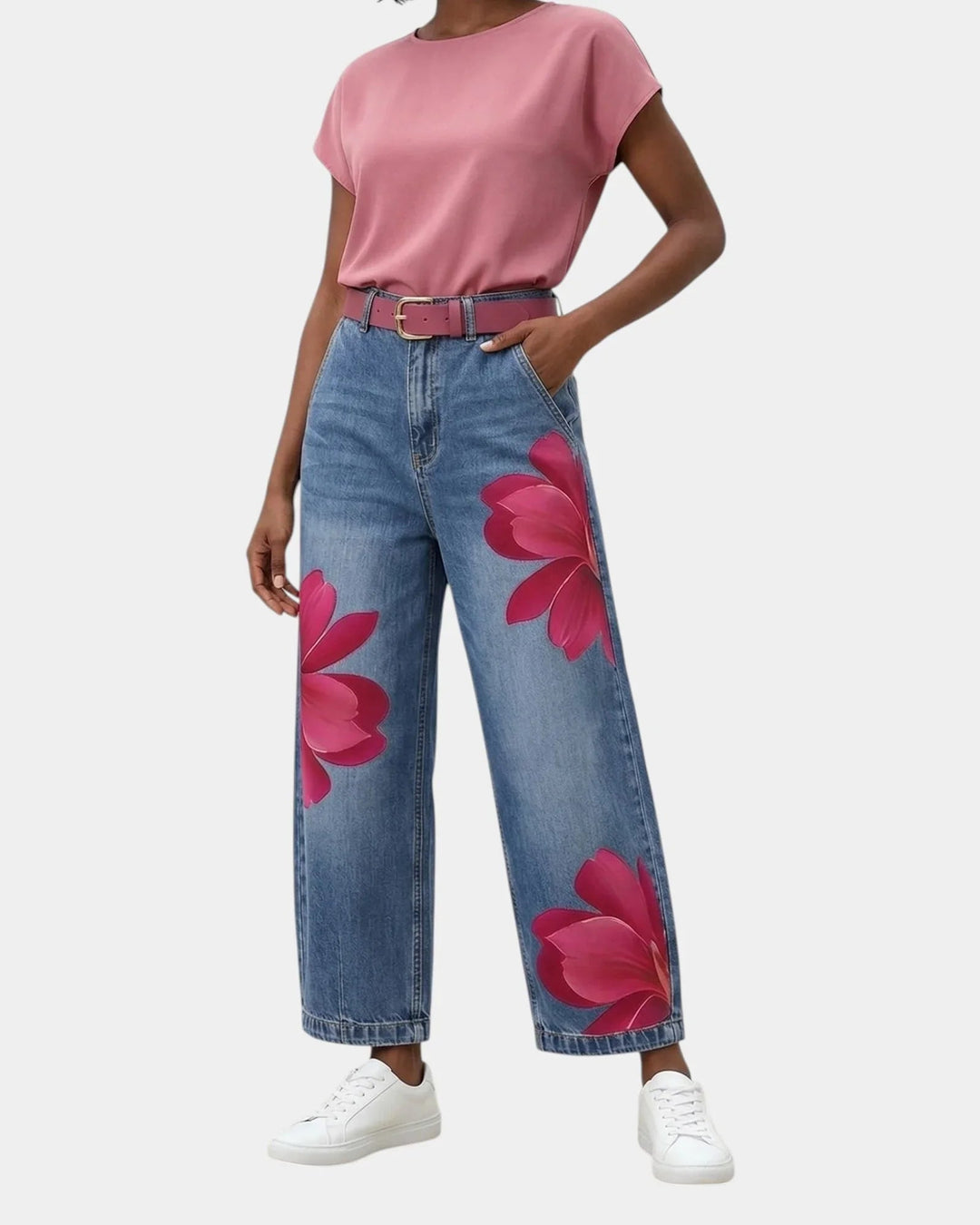 Chérine | elegante bloemenbroeken