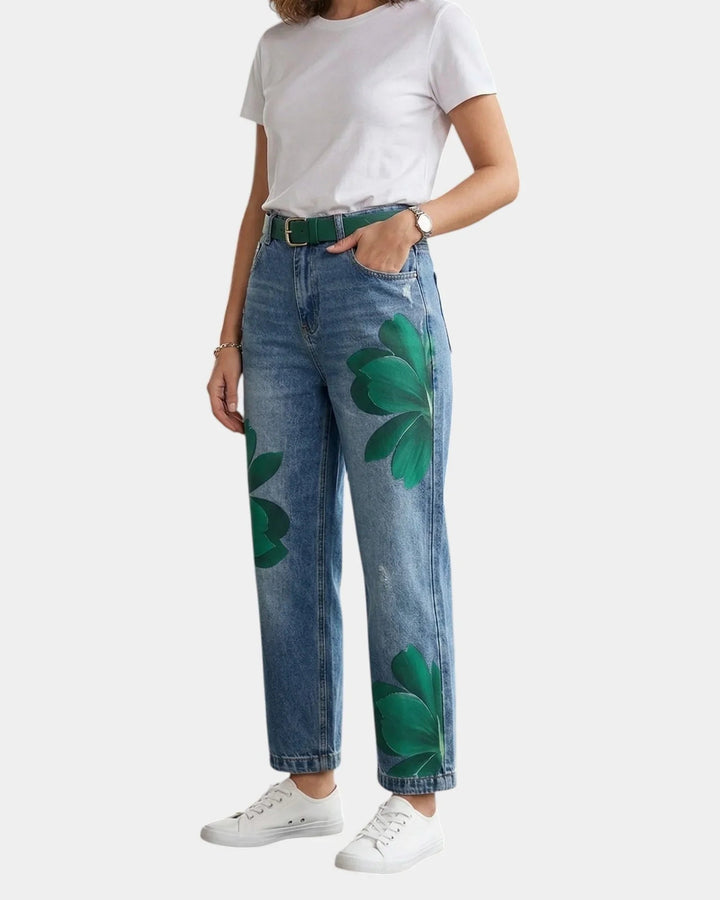 Chérine | elegante bloemenbroeken
