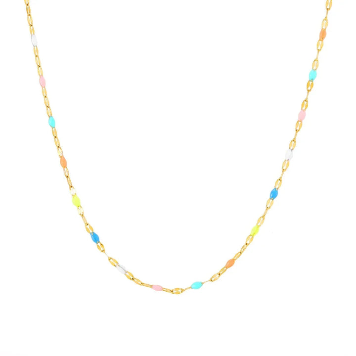 Noémie | Verfijnde Colorburst choker ketting