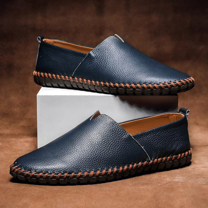 Monaco | Elegante leren espadrilles