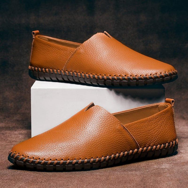 Monaco | Elegante leren espadrilles