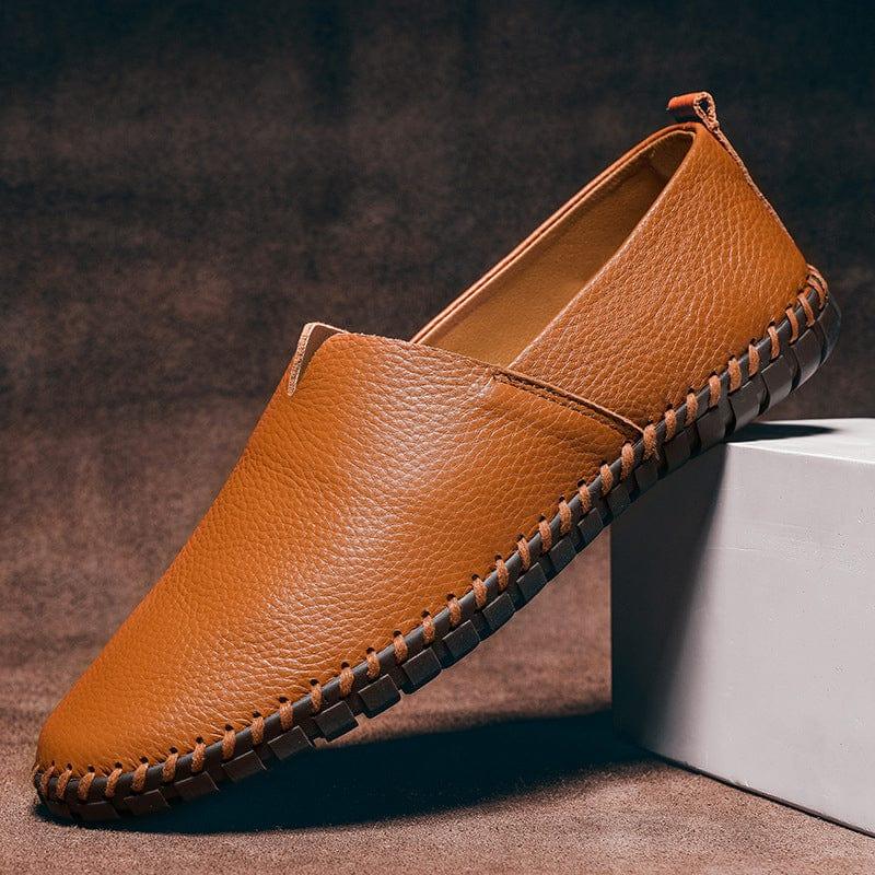 Monaco | Elegante leren espadrilles