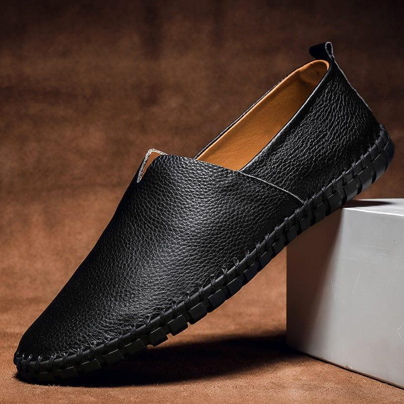 Monaco | Elegante leren espadrilles