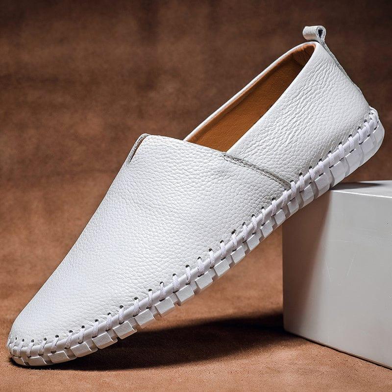 Monaco | Elegante leren espadrilles