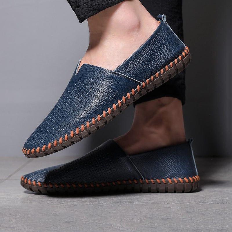 Monaco | Elegante leren espadrilles