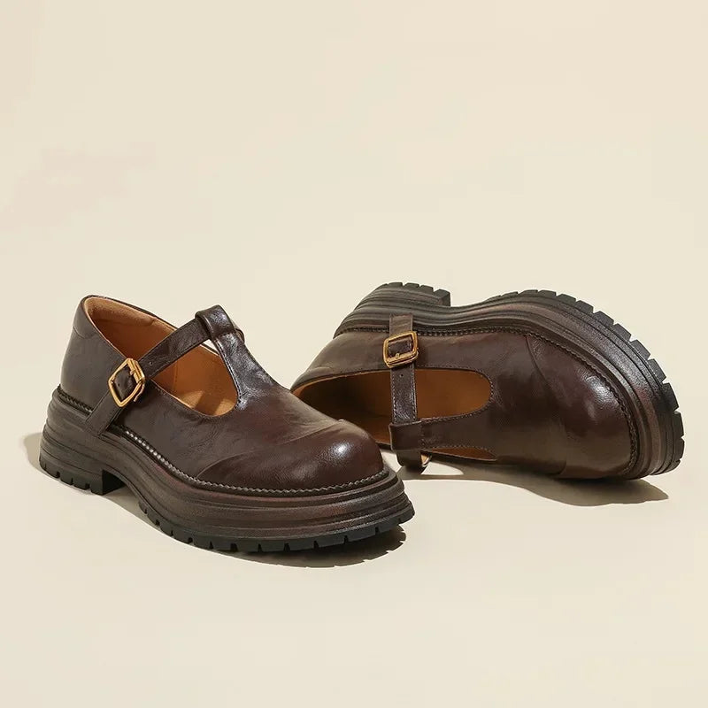 Mary Janes | elegante schoen leren