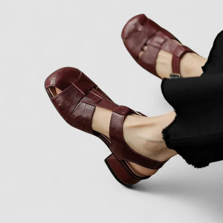 Mathilde | orthopedische Mary Jane-schoenen van leer