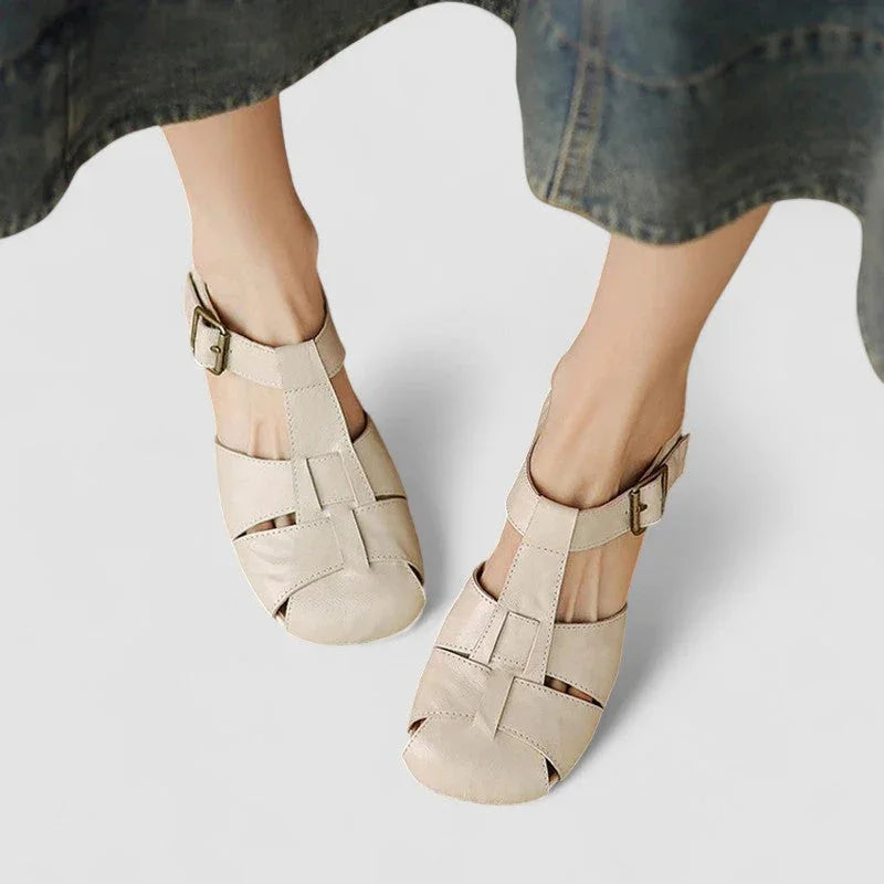 Mathilde | orthopedische Mary Jane-schoenen van leer