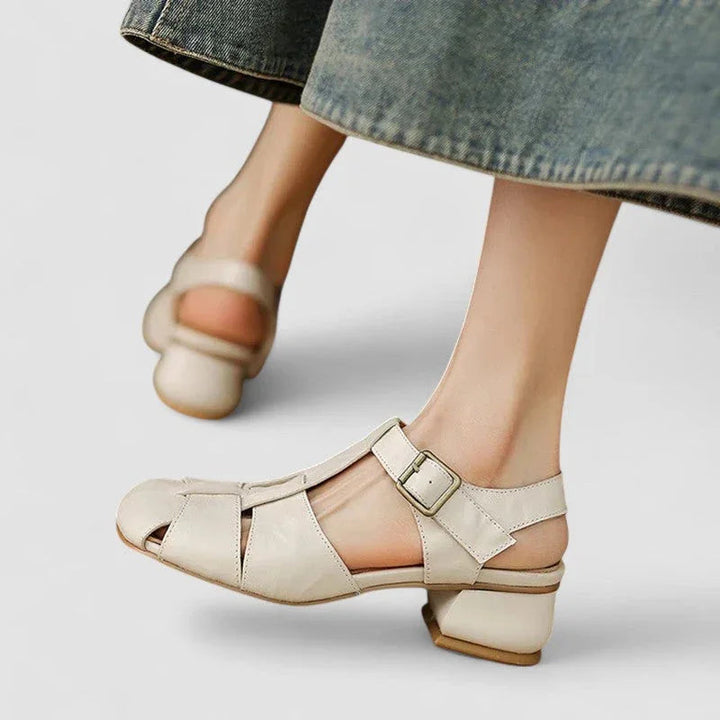 Mathilde | orthopedische Mary Jane-schoenen van leer