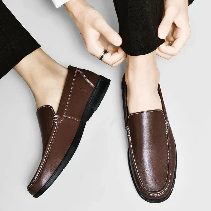 Victor | Verfijnde leren loafers