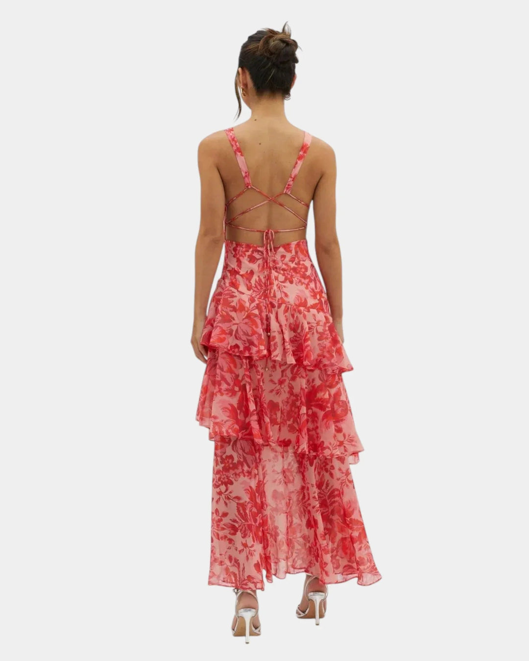 Isa | Maxi-jurk bloemige elegante
