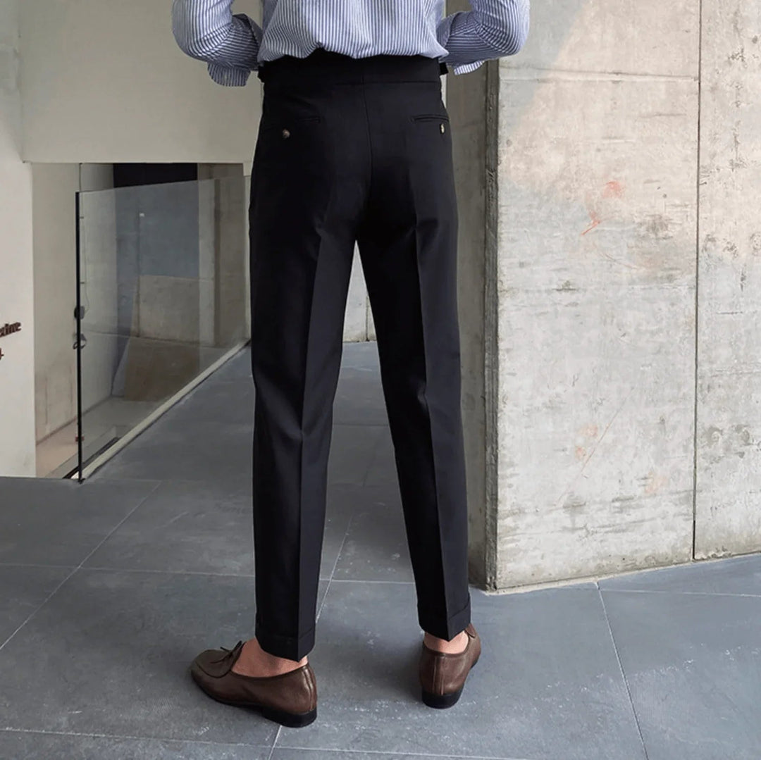 Edward | Elegante broek met hoge taille