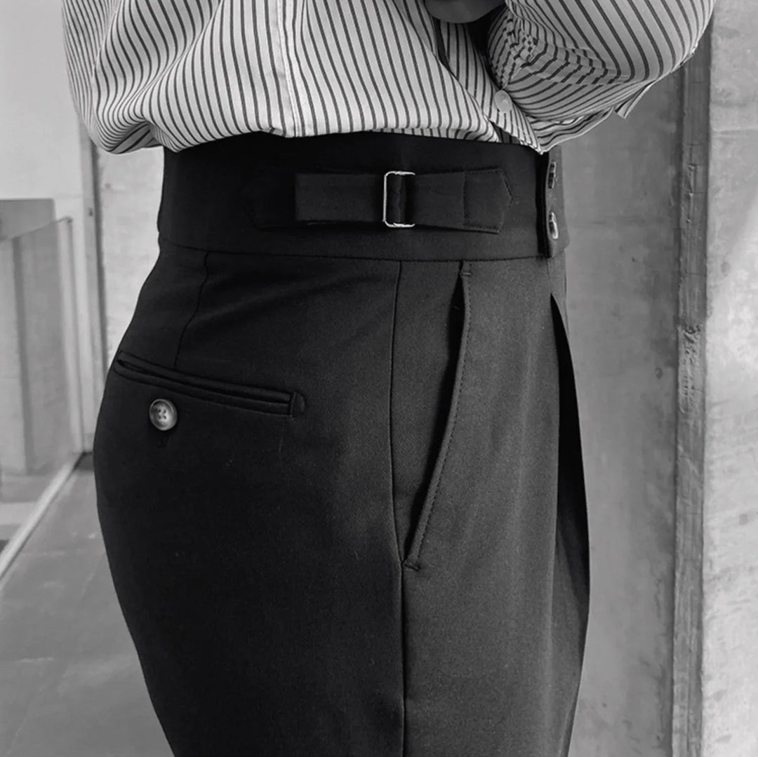 Edward | Elegante broek met hoge taille