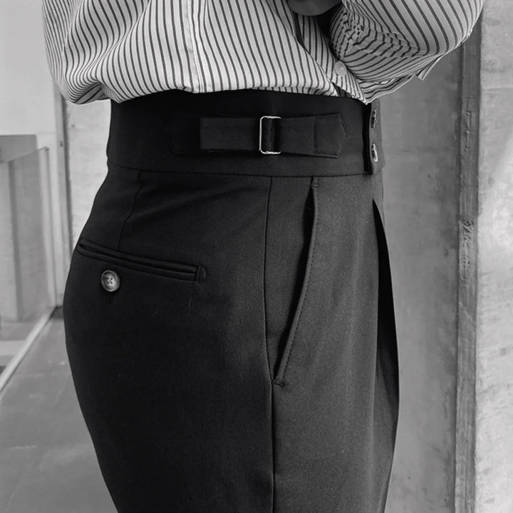 Edward | Elegante broek met hoge taille