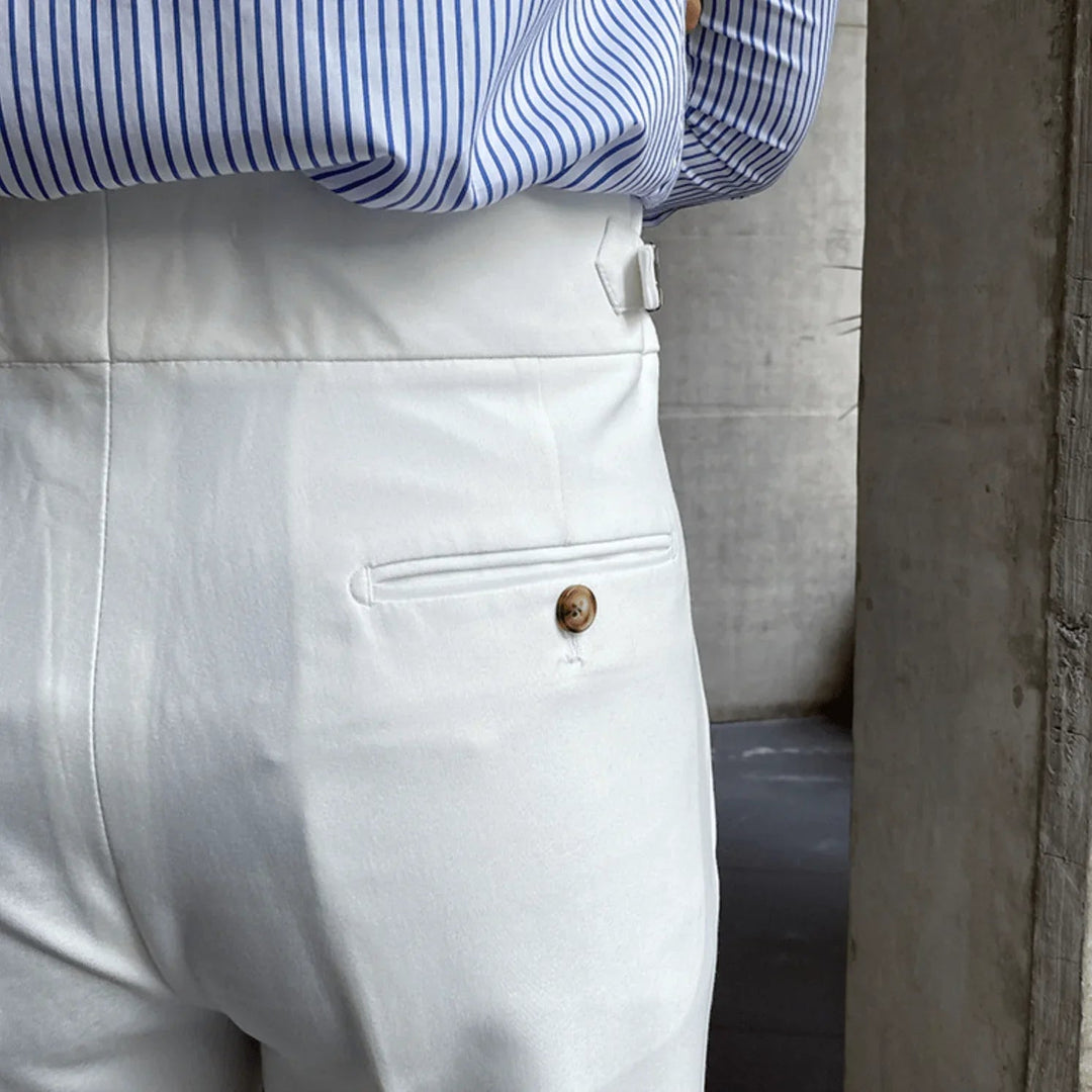 Edward | Elegante broek met hoge taille