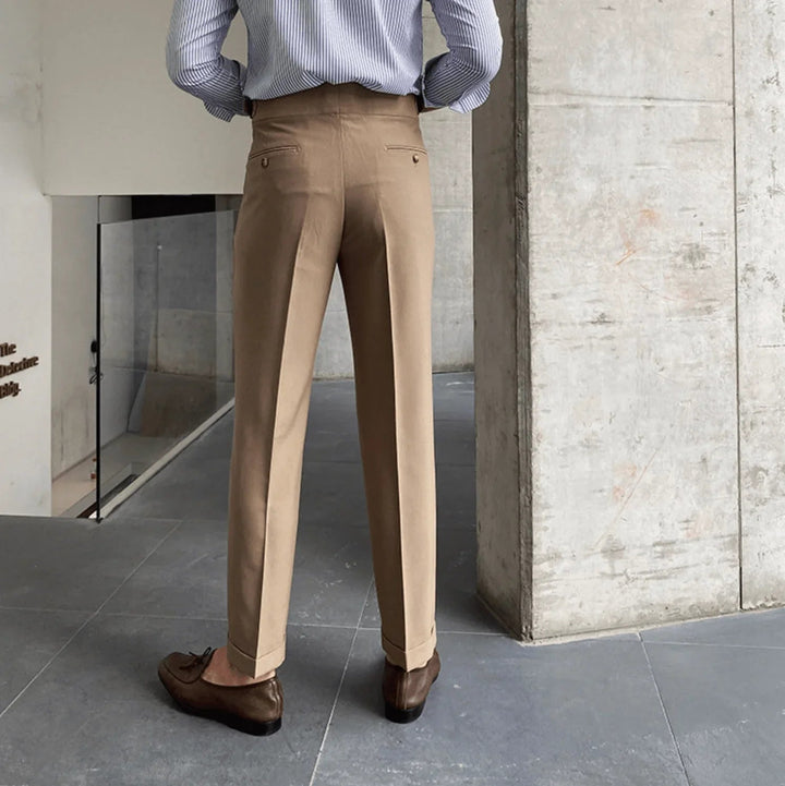Edward | Elegante broek met hoge taille