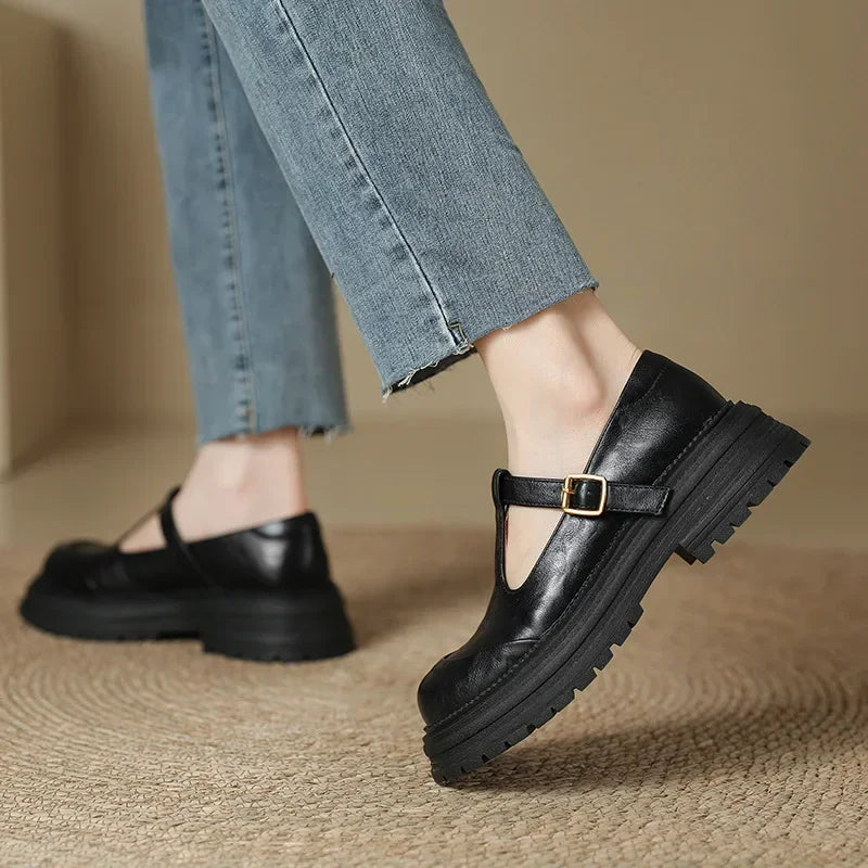 Mary Janes | elegante schoen leren