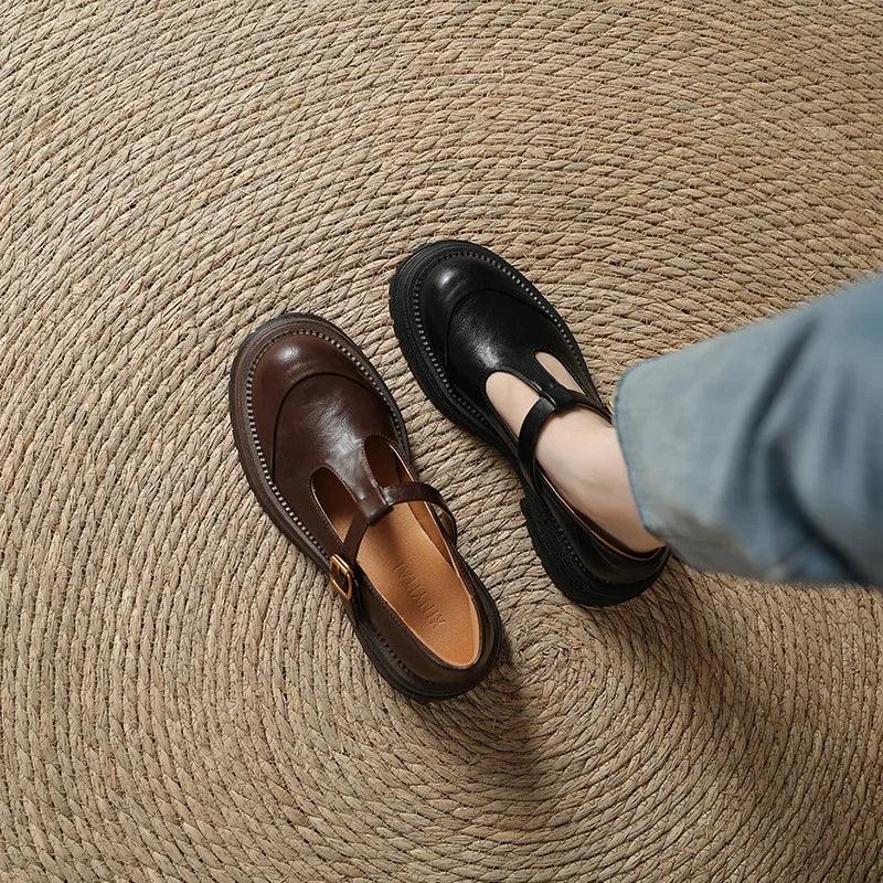 Mary Janes | elegante schoen leren