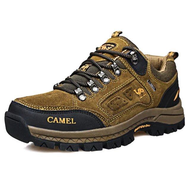 RAINER | Camelkleurige wandelschoenen