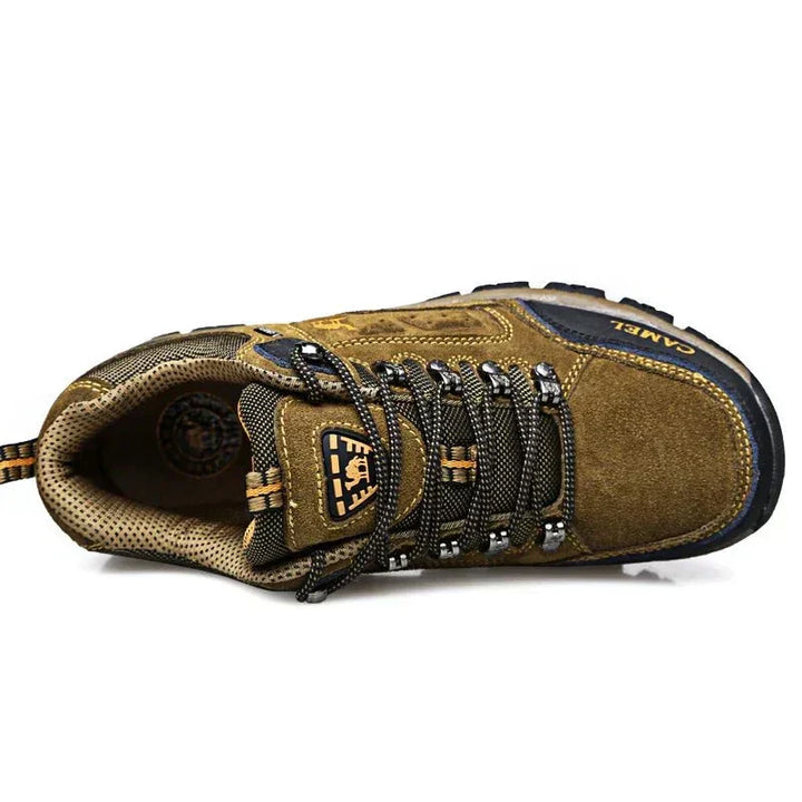 RAINER | Camelkleurige wandelschoenen