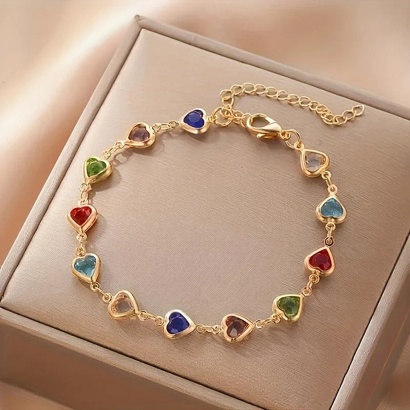 Elle | Unieke hartvormige armband