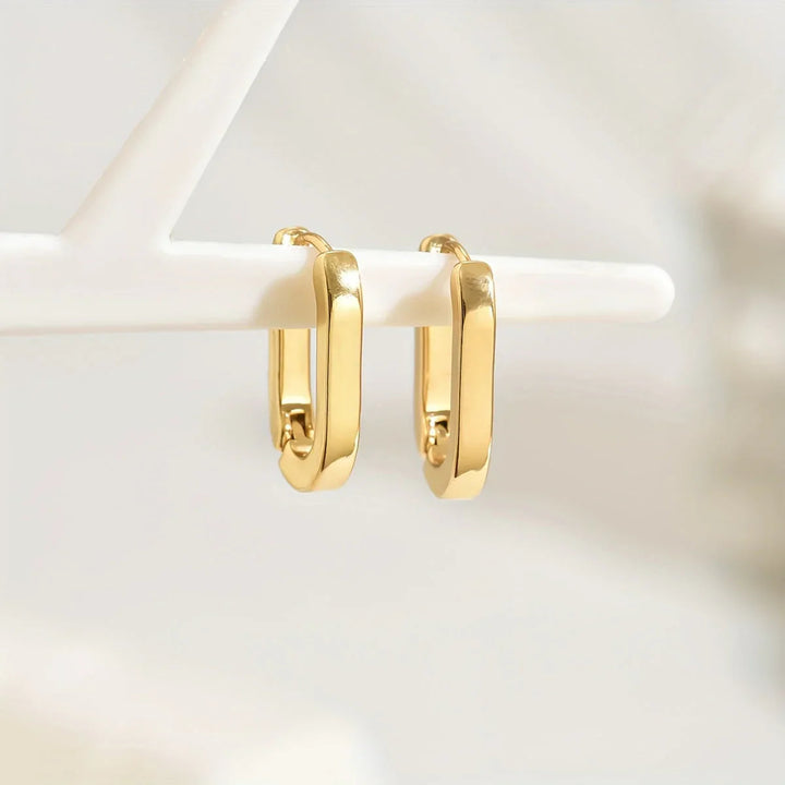 Aura | elegante geometrische oorbellen