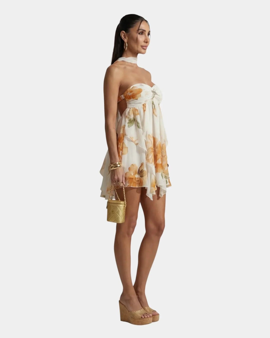 Lucienne | Mini-jurk Flora voor dames