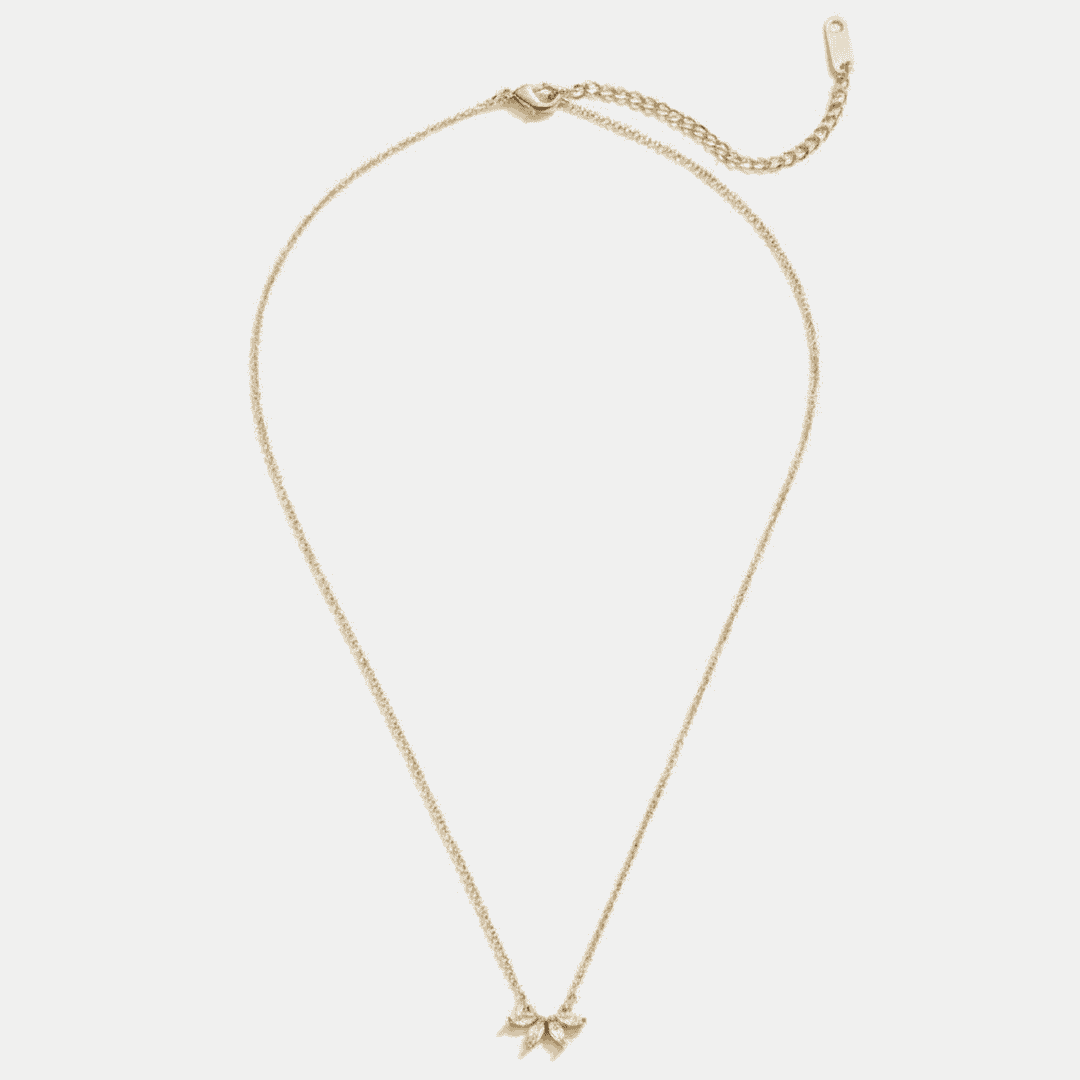 Lucie | ketting in Cristal Étincelant blad