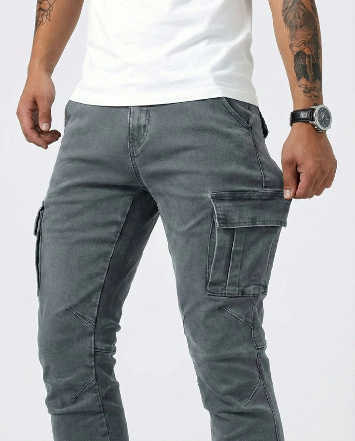 Jean | Elastische cargobroek