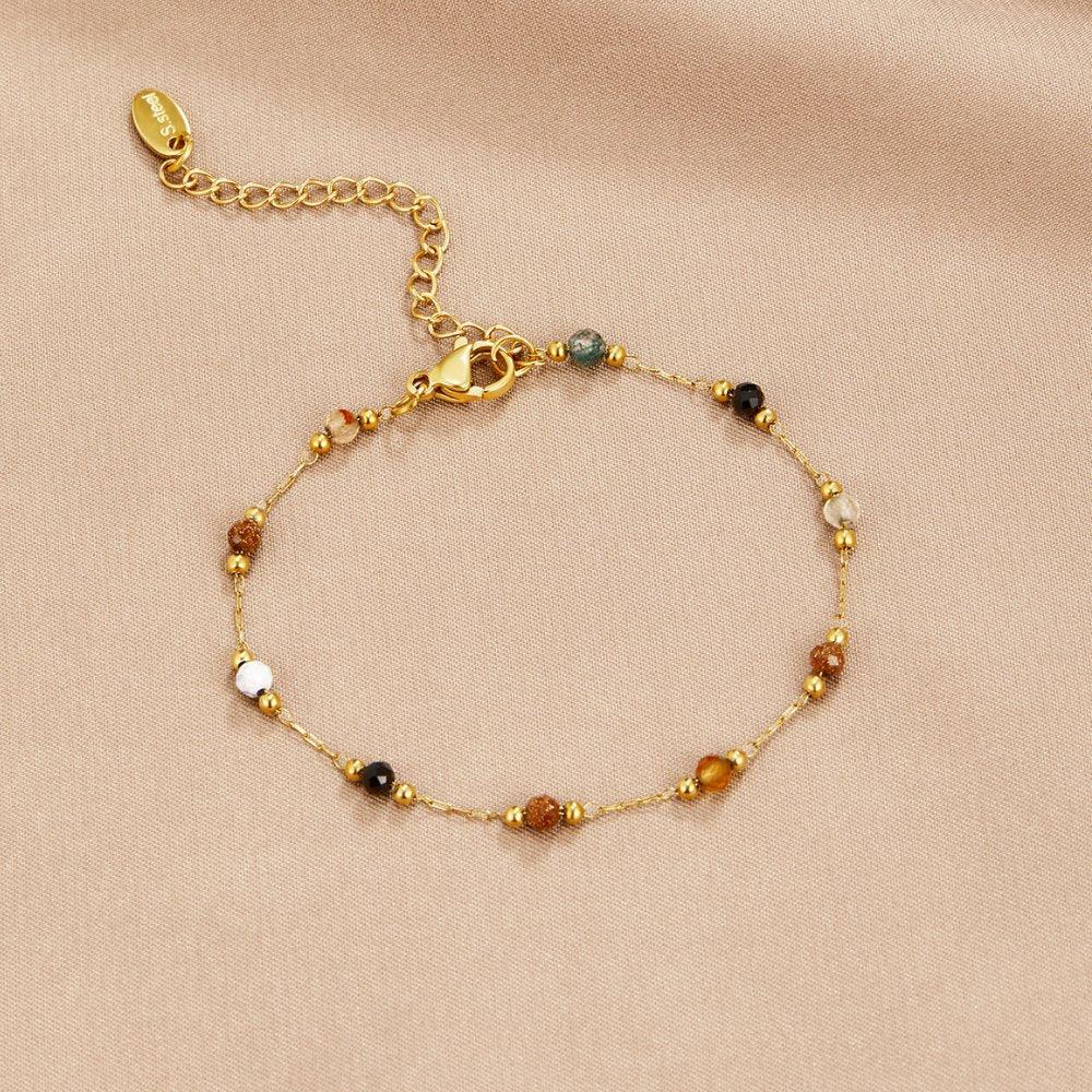 Éléonore | Armband met steen