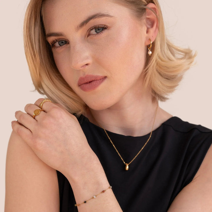 Éléonore | Armband met steen