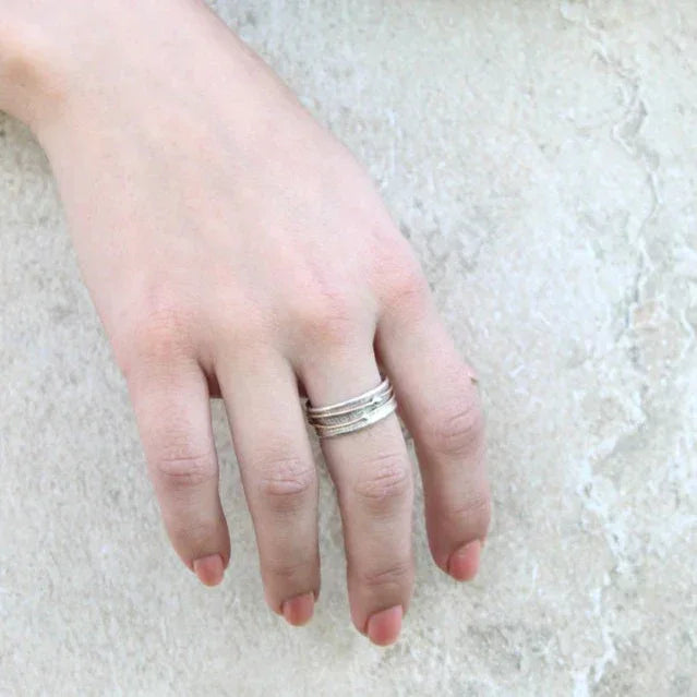 Shine | zilveren ring goudkleurig vintage