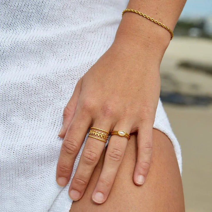 Sibylle | Chique gouden armband